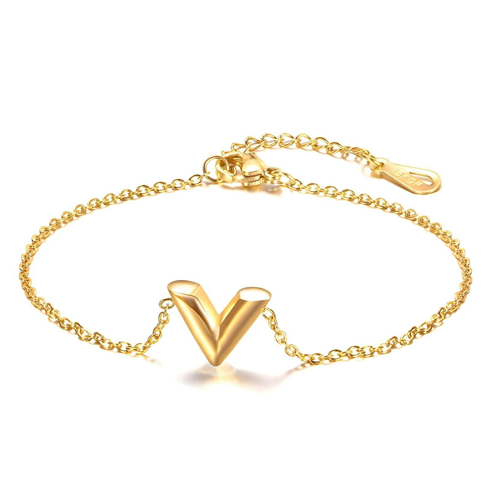 Pulsera V Acero Inoxidable